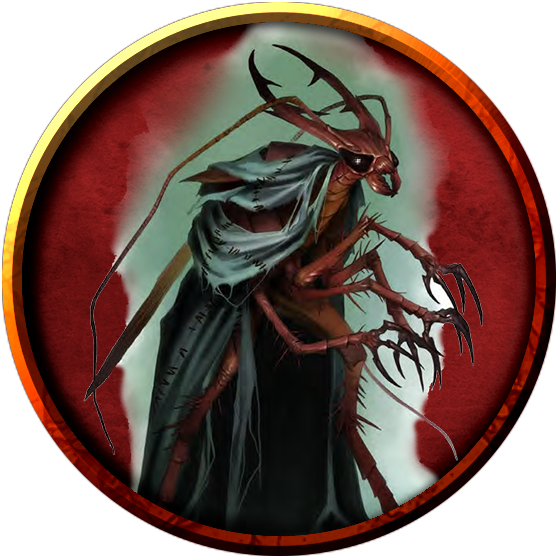 Cockroach Sorcerer Artwork PNG image