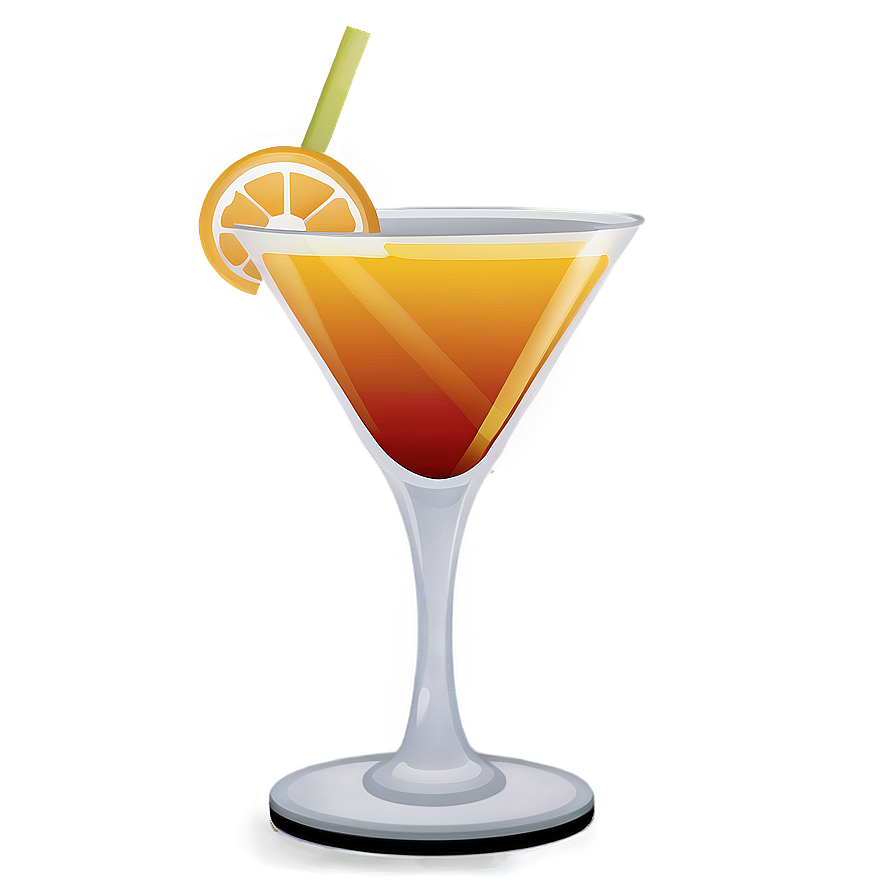 Cocktail Glass Emoji Png Aqk37 PNG image