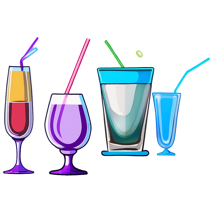 Cocktail Glass Outline Png Hyw PNG image