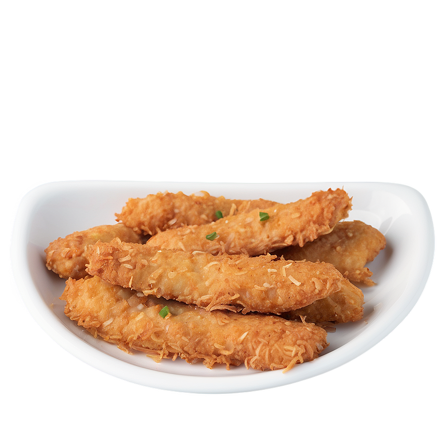 Coconut Chicken Tenders Png Fyn84 PNG image