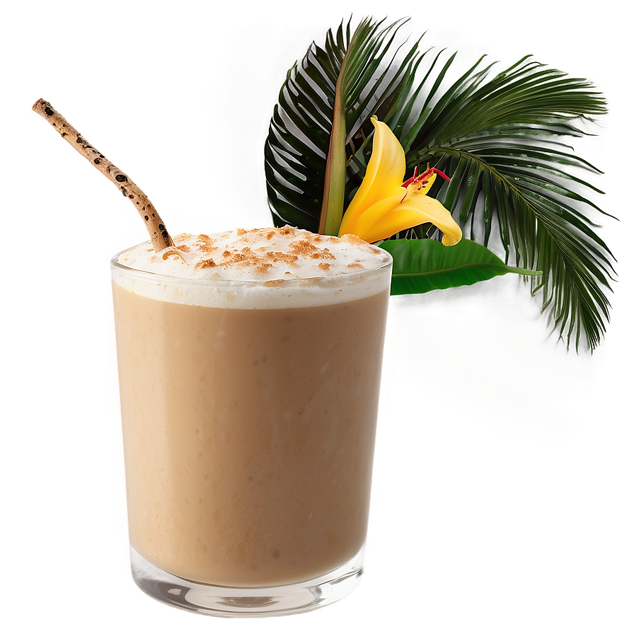 Coconut Latte Tropical Png Eao PNG image