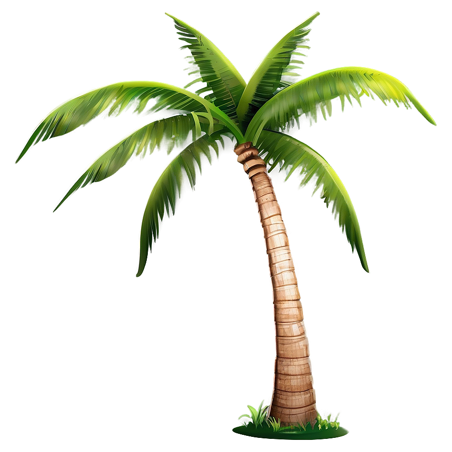 Coconut Palm Tree Png 04292024 PNG image