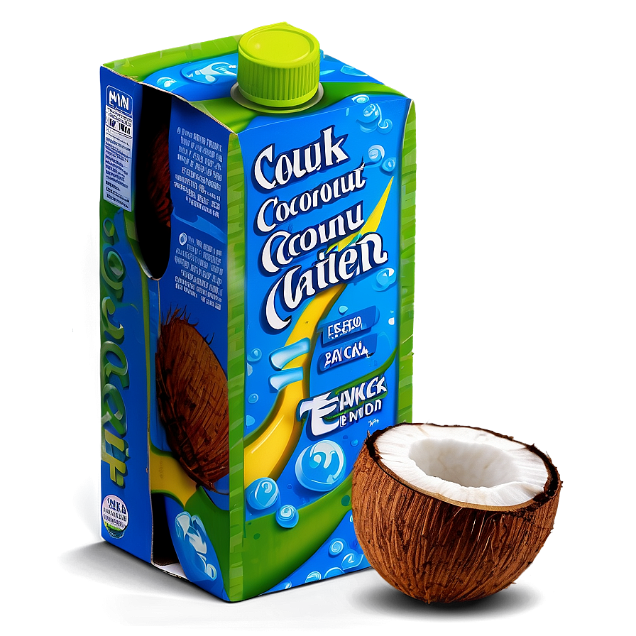 Coconut Water Juice Box Png Iqs PNG image