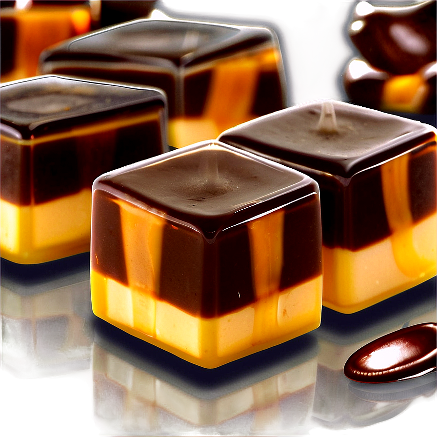 Coffee And Cream Jello Cubes Png 33 PNG image