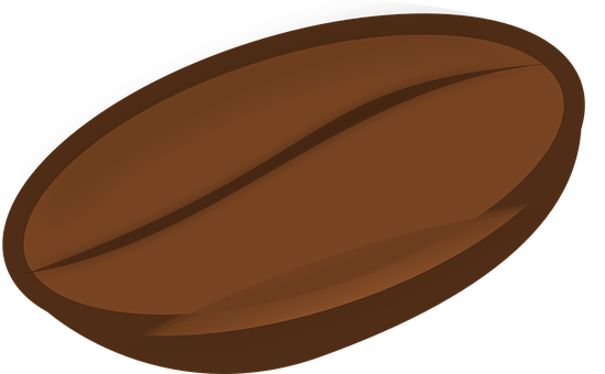 Coffee Bean Illustration PNG image