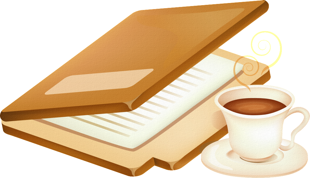 Coffee Break Work Station Illustration PNG image