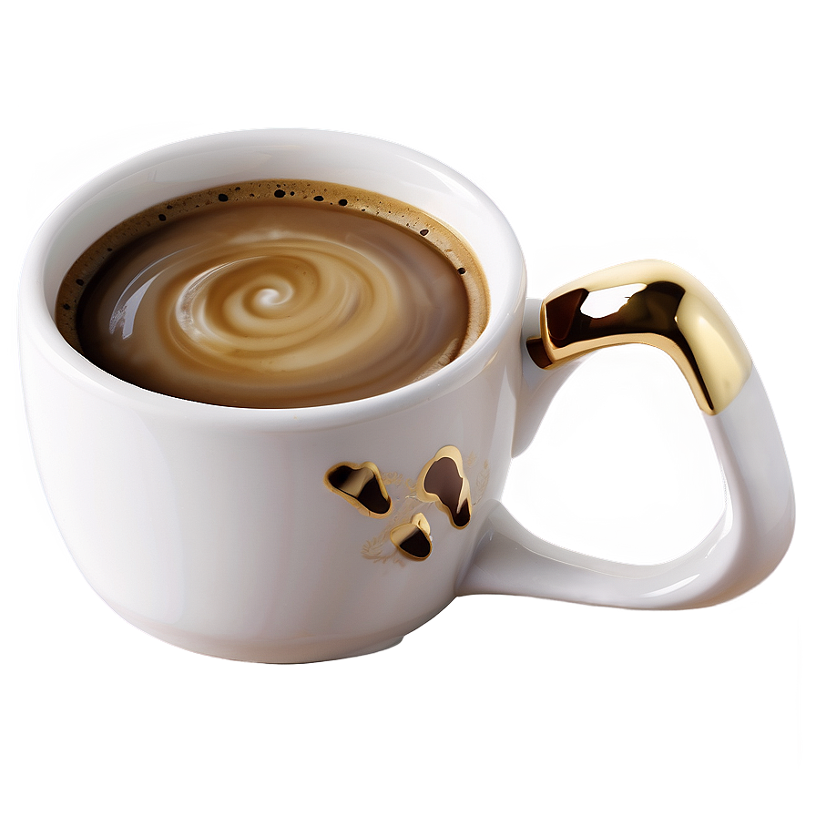 Coffee Cup With Cream Png Iip PNG image