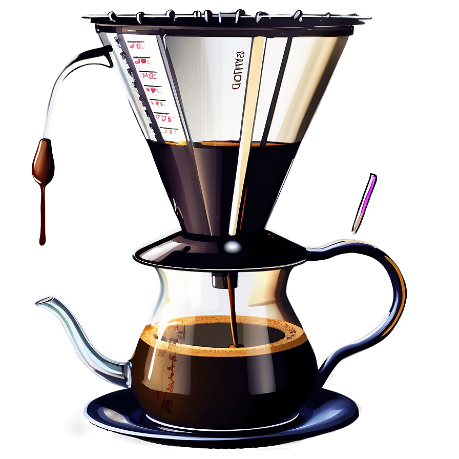 Coffee Drip Process Png 46 PNG image