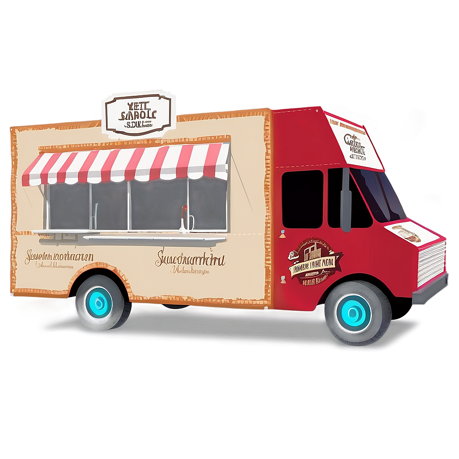 Coffee Food Truck Png 05252024 PNG image