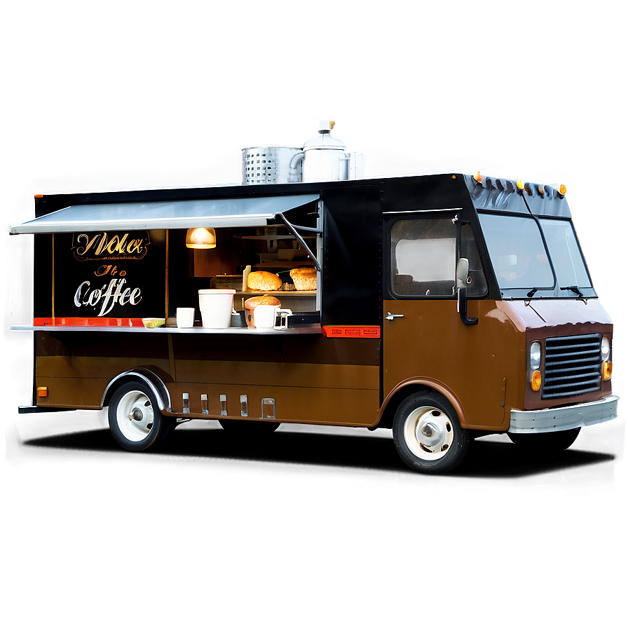 Coffee Food Truck Png 05252024 PNG image