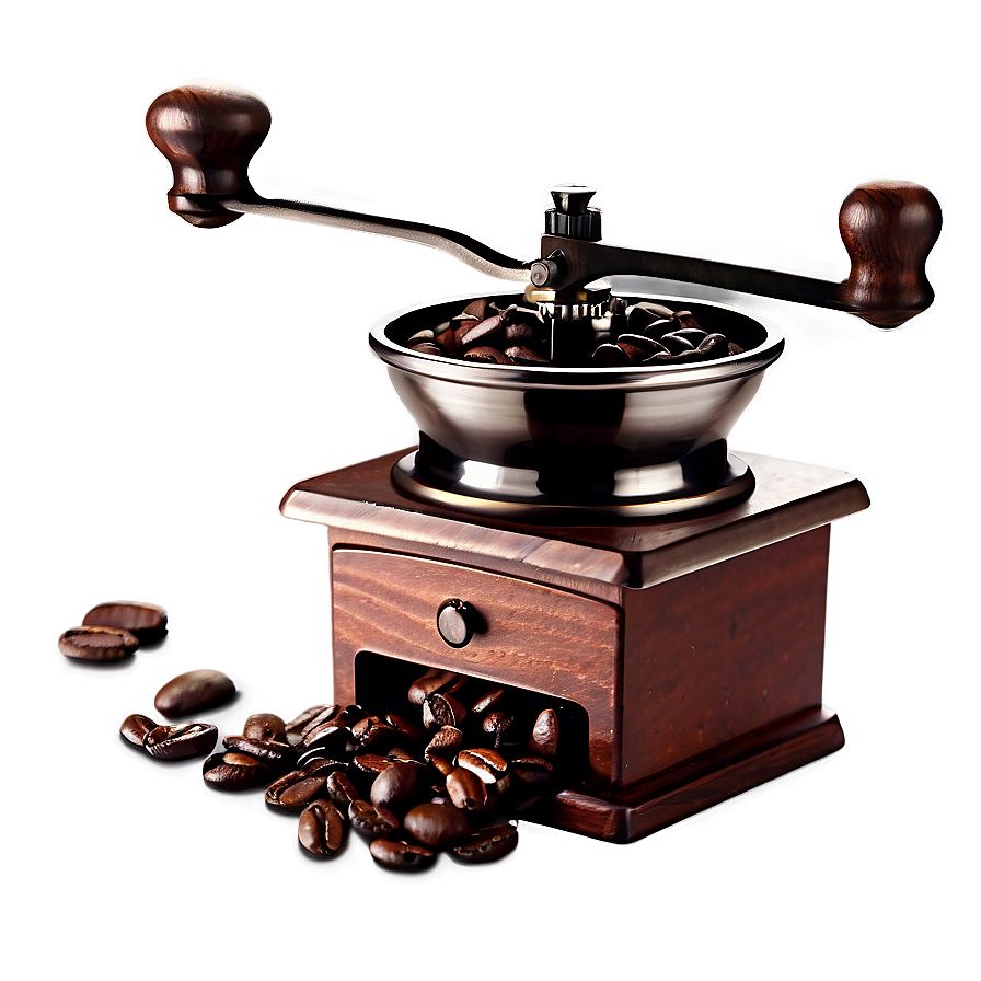 Coffee Grinder And Beans Png Ova22 PNG image