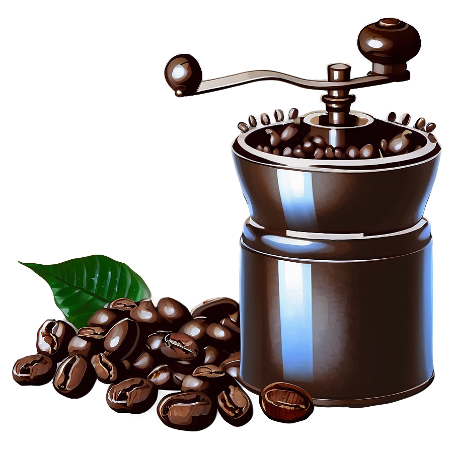 Coffee Grinder And Beans Png Ryd PNG image