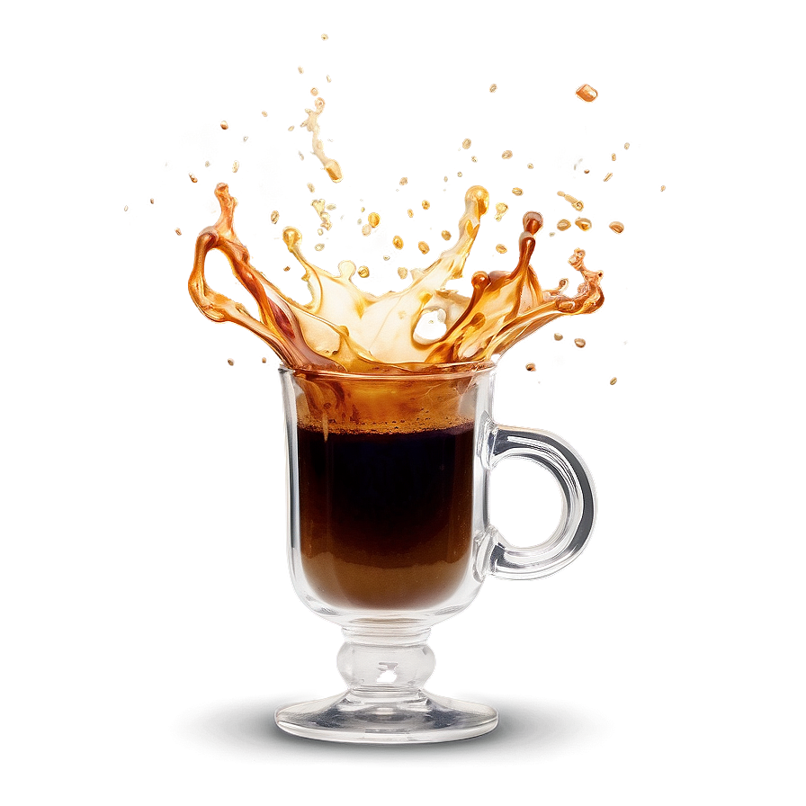 Coffee Splash Illustration Png Drs85 PNG image