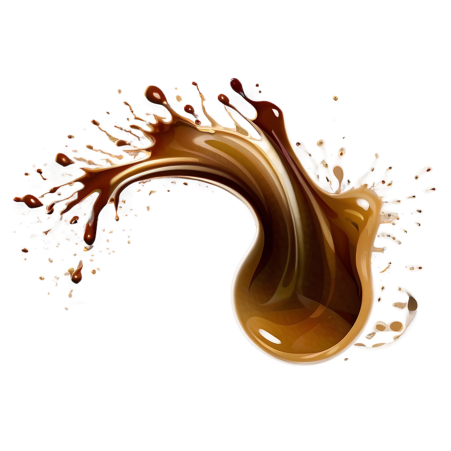 Coffee Splash Illustration Png Ufg PNG image