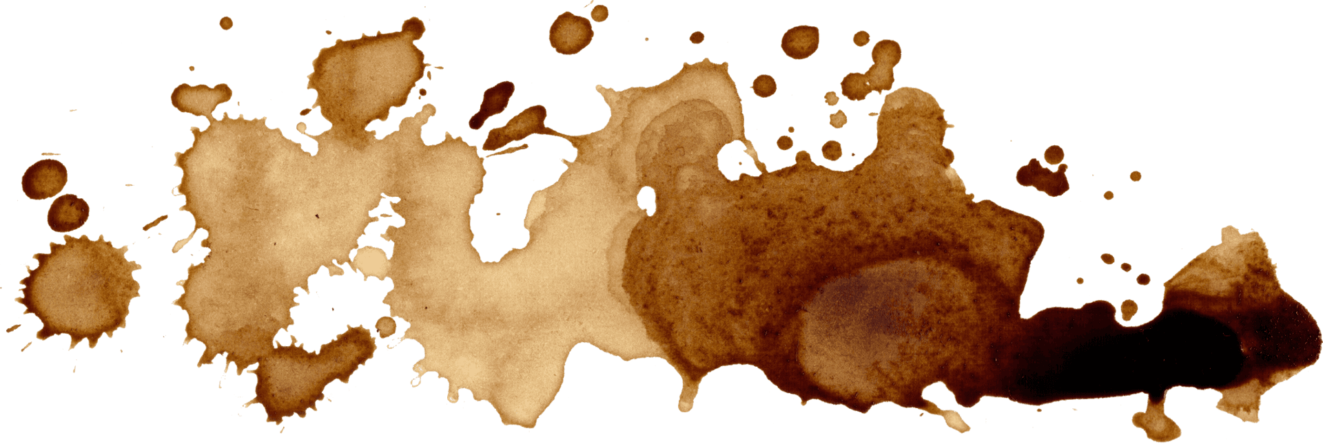 Coffee Stain Splatter Texture PNG image