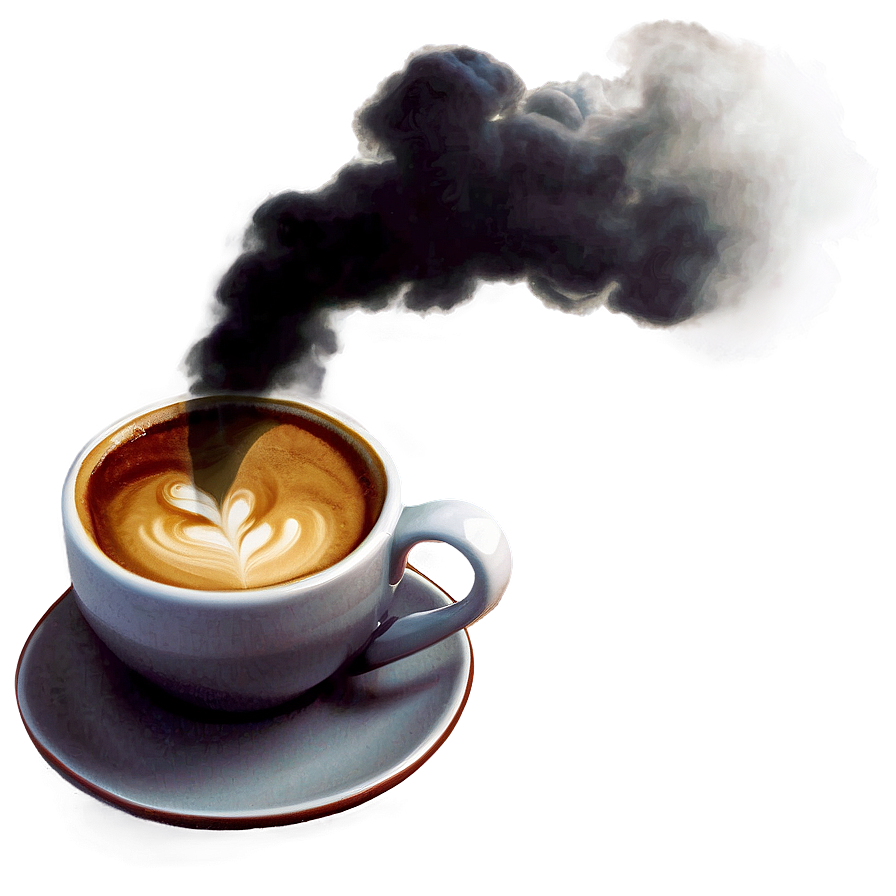 Coffee Steam Embrace Png 06212024 PNG image