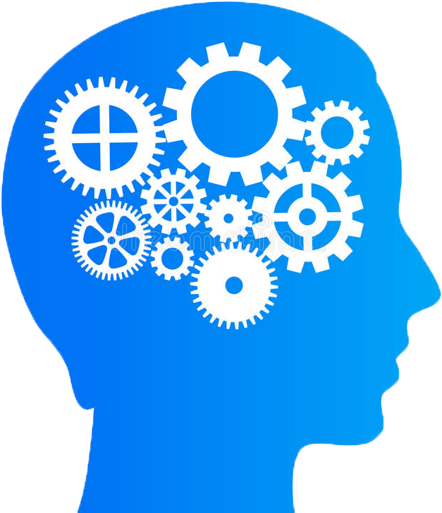 Cognitive Gears Concept PNG image