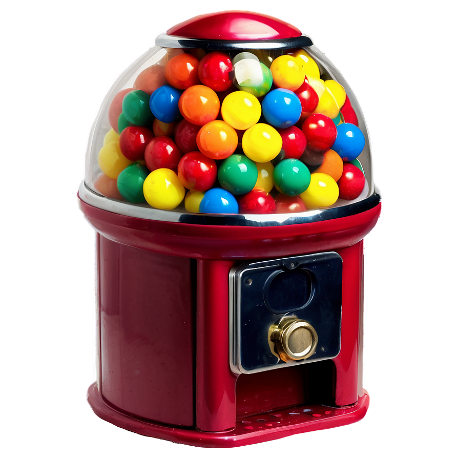 Coin-operated Gumball Machine Png 06292024 PNG image