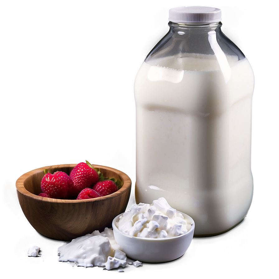 Cold Milk Gallon Photo Png Pqt PNG image