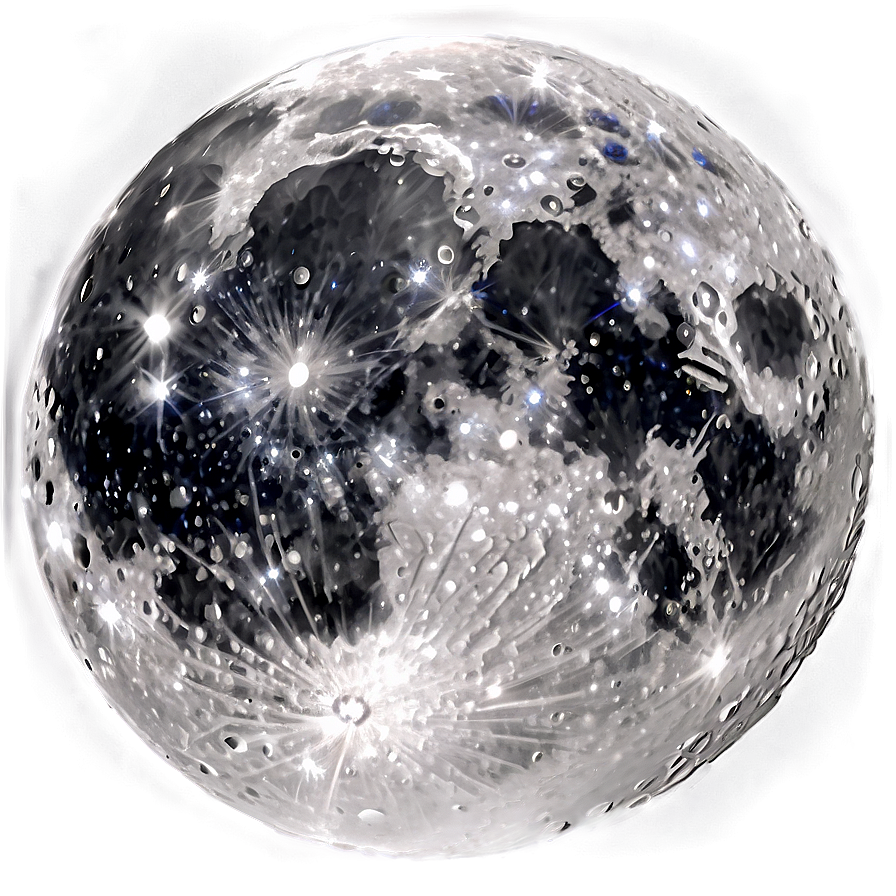 Cold Winter Moon Png Sng PNG image