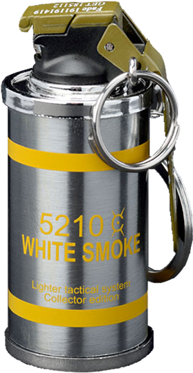 Collector Edition White Smoke Grenade PNG image