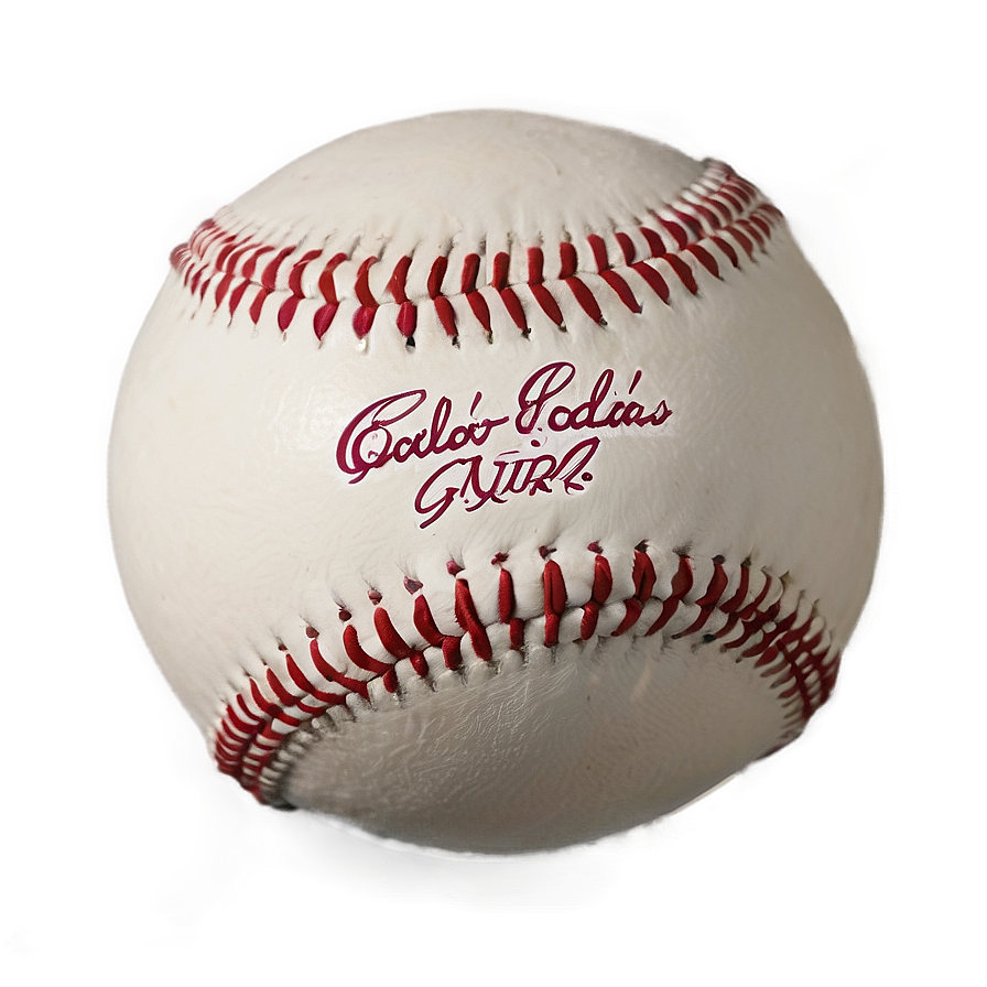 Collector's Edition Baseball Png 06282024 PNG image