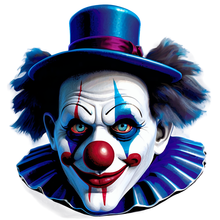 Collector’s Clown Mask Png 06212024 PNG image