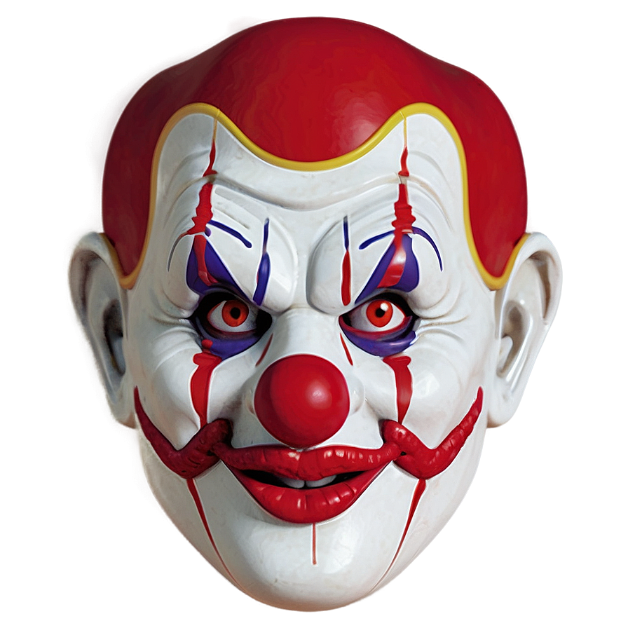 Collector’s Clown Mask Png 06212024 PNG image