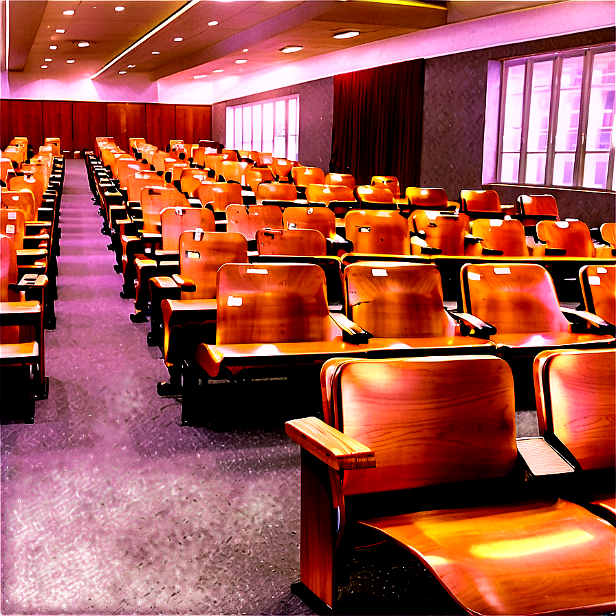 College Lecture Hall Png 05242024 PNG image