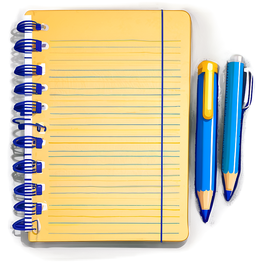 College Ruled Notebook Paper Png 18 PNG image