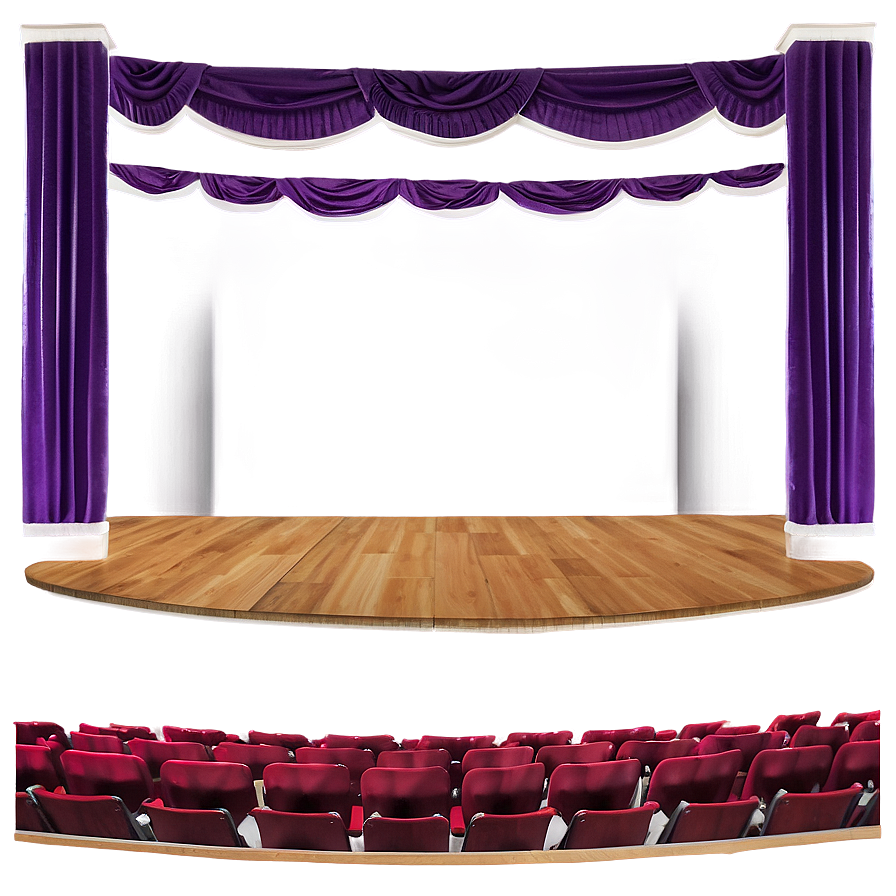 College Theatre Stage Png Vgp10 PNG image