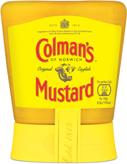 Colmans Original English Mustard PNG image