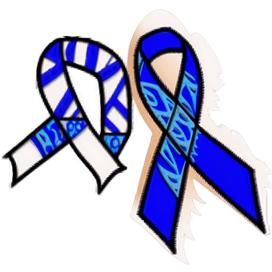 Colon Cancer Ribbon With Heart Png 14 PNG image