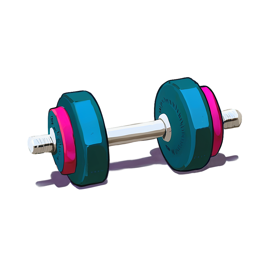 Color Coded Dumbbells Png 25 PNG image