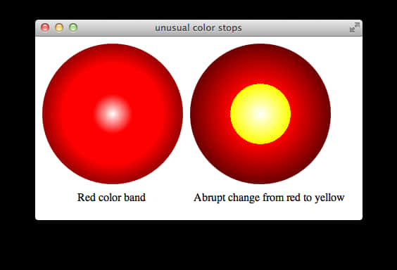 Color Gradient Comparison PNG image