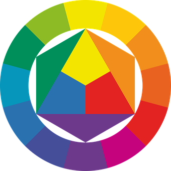 Color Wheel Graphic Design PNG image