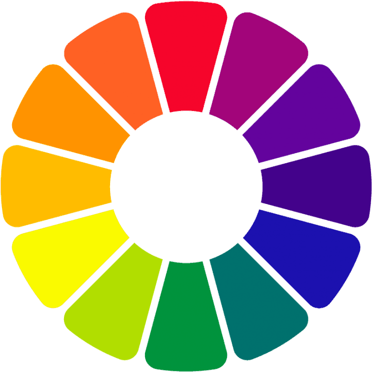 Color Wheel Spectrum Graphic PNG image