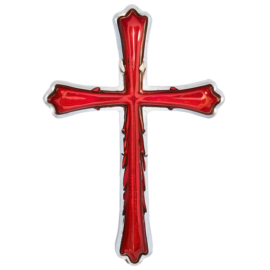 Colored Catholic Cross Aspect Png 42 PNG image