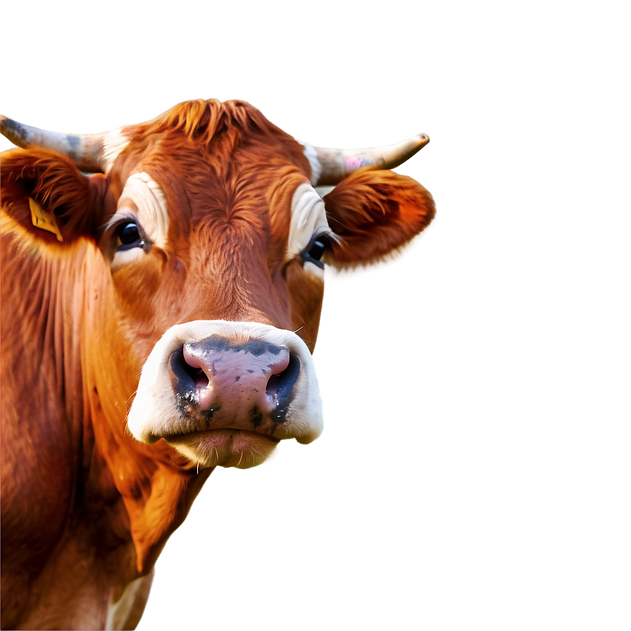 Colored Cow Face Png Svs34 PNG image