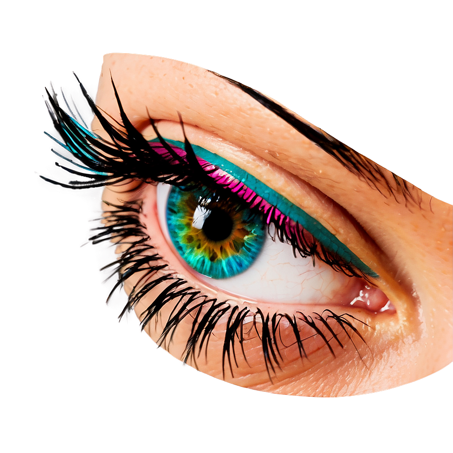Colored Eyelashes Png 42 PNG image