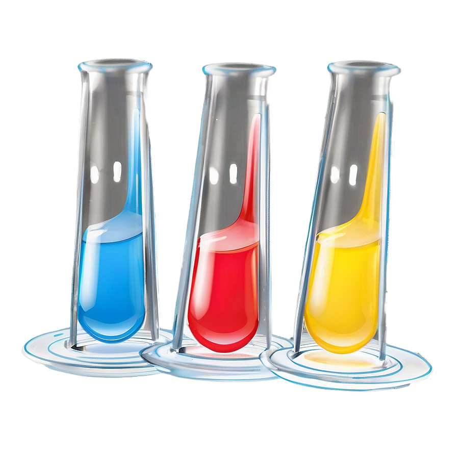 Colored Liquid Test Tubes Png Enj PNG image