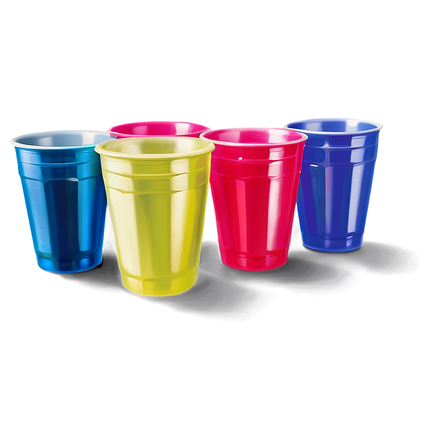 Colored Plastic Cup Png 26 PNG image