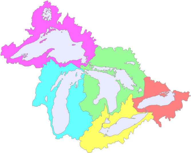 Colorful_ Abstract_ Lake_ Map PNG image