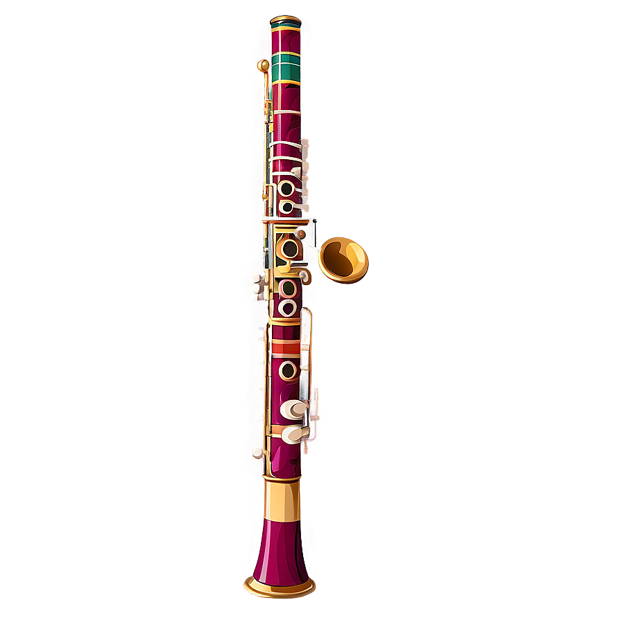 Colorful Bassoon Artwork Png Lsj46 PNG image