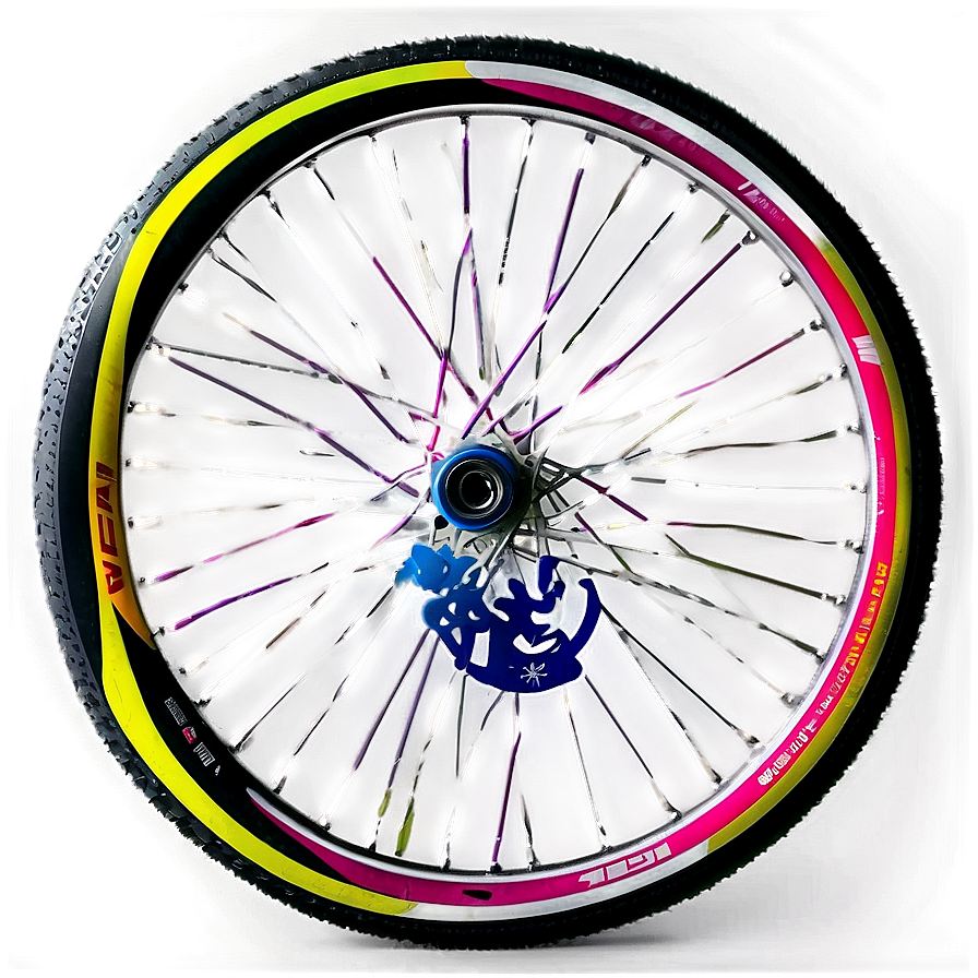 Colorful Bike Wheel Png 38 PNG image