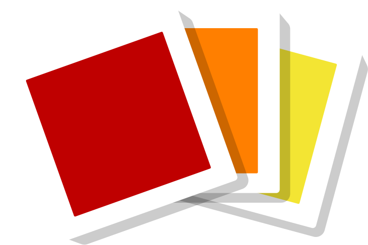 Colorful Blank Books Stacked PNG image