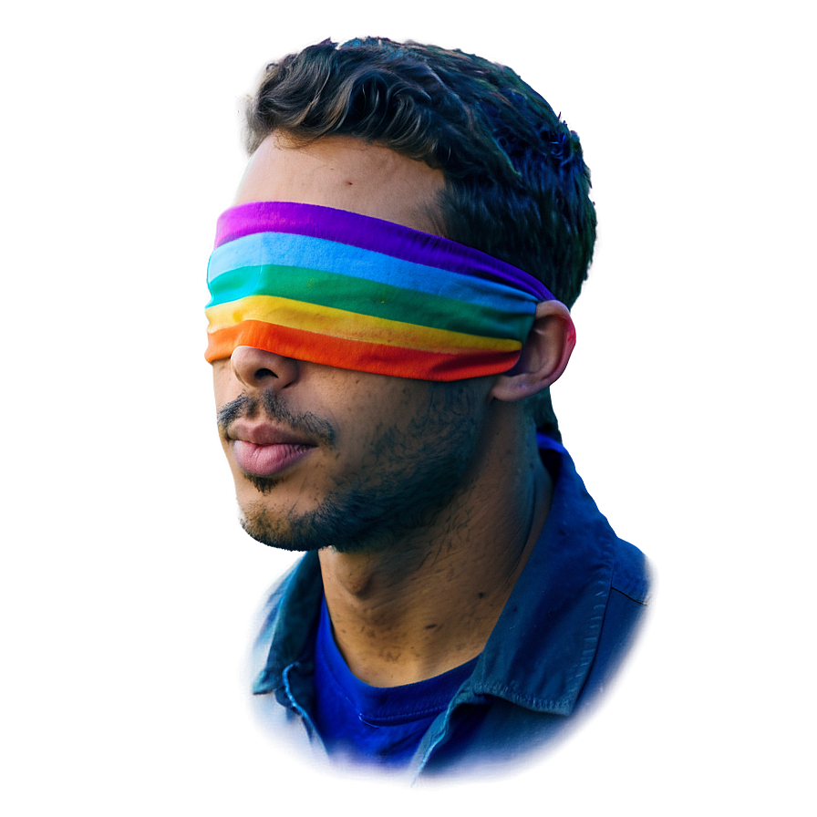 Colorful Blindfold Png Mwr PNG image