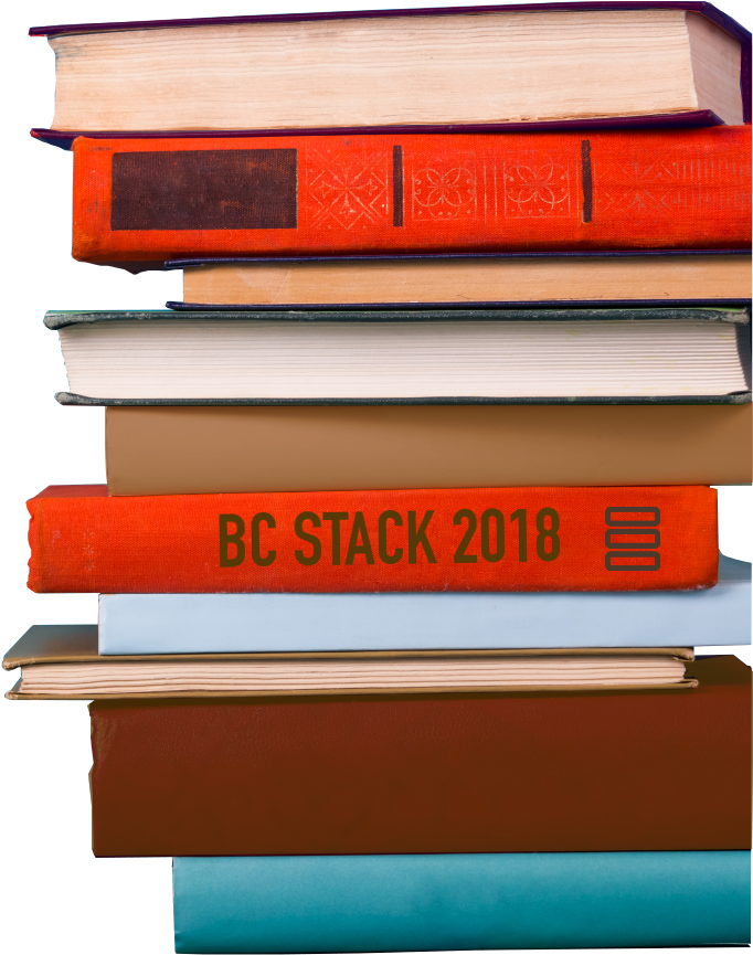 Colorful Book Stack2018 PNG image