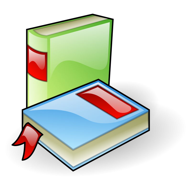 Colorful Books Icon PNG image