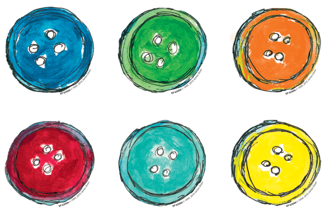 Colorful Buttons Illustration Pete The Cat PNG image